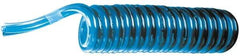 Advanced Technology Products - 21/64" ID x 1/2" OD, 55/64" Wall Thickness, Polyurethane Tube - Black, Clear Blue, Light Blue & Clear, 140 Max psi, 98 Shore A Hardness - Top Tool & Supply