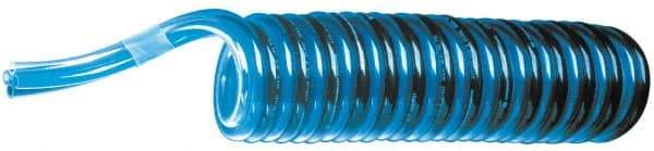 Advanced Technology Products - 12mm OD, Polyurethane Tube - Black, Clear Blue, Light Blue & Clear, 140 Max psi, 98 Shore A Hardness - Top Tool & Supply