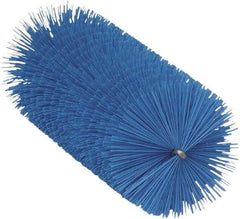 Vikan - 2.3" Diam Polyester Tube Brush - 6-1/4" OAL, 6-1/2" Head Length, Stainless Steel Handle - Top Tool & Supply