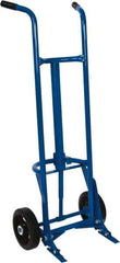 PRO-SOURCE - 1,000 Lb Load Capacity, 55 Gal Drum Hand Truck - 23-3/4" Wide x 61" High, 2 Wheels - Top Tool & Supply