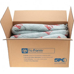 Brady SPC Sorbents - 12 Gal, 8' Long, 3" Diam, Polypropylene Sock - Universal, Brown - Top Tool & Supply