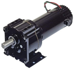 Bison Gear - 90 VDC, 121 RPM, 15:1 Gear Ratio, Parallel Gearmotor - 59 Torque, 1/8 hp, TENV Enclosure - Top Tool & Supply