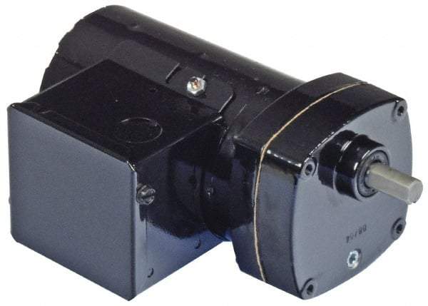 Bison Gear - 115 Volt, 95 RPM, 16.8:1 Gear Ratio, Parallel Gearmotor - 30 Torque, 1/20 hp, TENV Enclosure - Top Tool & Supply