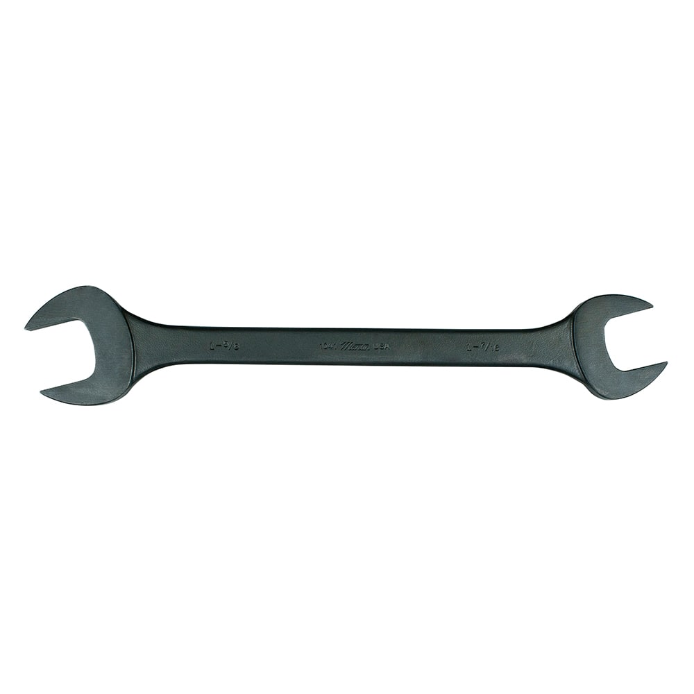 Martin Tools - Open End Wrenches; Wrench Type: Open End Wrench ; Tool Type: Dbl Open End Wrench ; Size (Inch): 5/16 x 11/32 ; Finish/Coating: Black Oxide ; Head Type: Open End ; Overall Length (Inch): 4 - Exact Industrial Supply