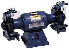 Baldor - 8" Wheel Diam x 1" Wheel Width, 3/4 hp Grinder - 3/4" Arbor Hole Diam, 3 Phase, 3,600 Max RPM, 208/230/460 Volts - Top Tool & Supply