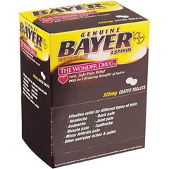 Bayer - Aspirin Tablets - Headache & Pain Relief - Top Tool & Supply