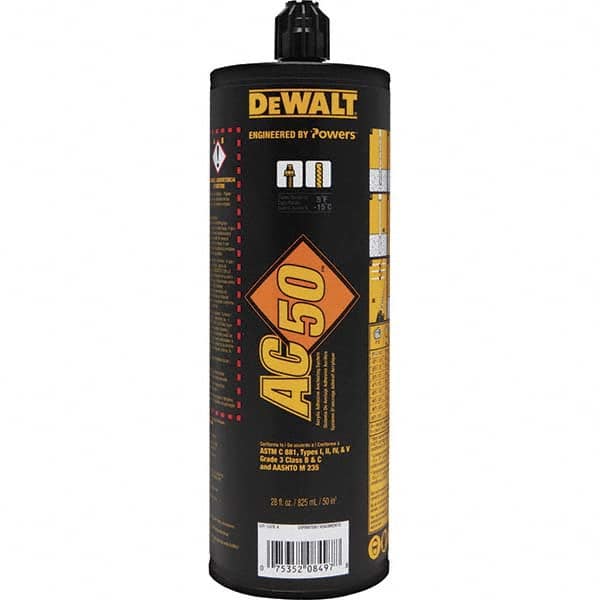 DeWALT Anchors & Fasteners - Anchoring Adhesives Adhesive Material: Acrylic Volume (fl. oz.): 28.00 - Top Tool & Supply