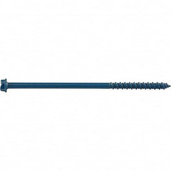 DeWALT Anchors & Fasteners - 1/4" Diam, 6 Length Under Head, Hex Drive Concrete Screw & Masonry Fastener - Top Tool & Supply