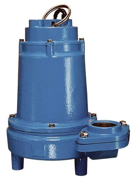 Little Giant Pumps - 1/2 hp, 12.5 Amp Rating, 115 Volts, Nonautomatic Operation, Effluent Pump - 1 Phase, Cast Iron Housing - Top Tool & Supply