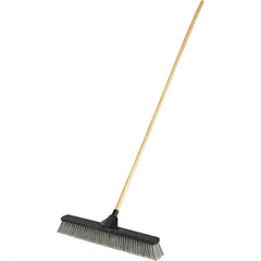 Rubbermaid - 24" Fine Particle Polyethylene Push Broom - Top Tool & Supply