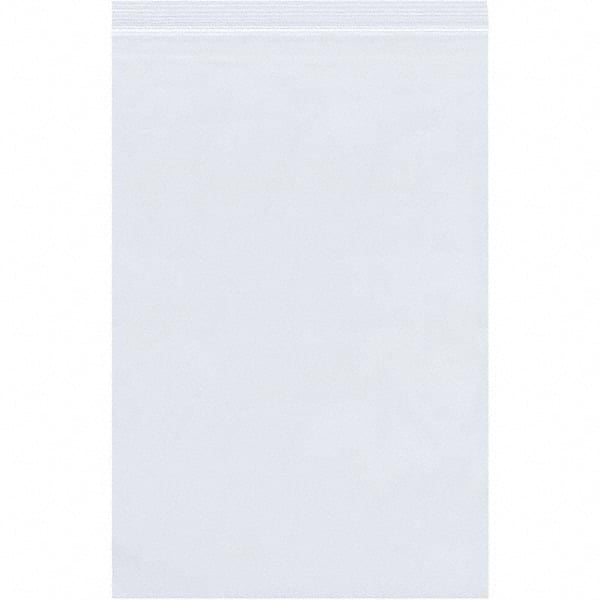 Value Collection - Pack of (500), 10 x 24" 2 mil Reclosable Poly Bags - Top Tool & Supply