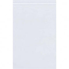 Value Collection - Pack of (1000), 6 x 30" 2 mil Reclosable Poly Bags - Top Tool & Supply