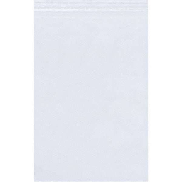 Value Collection - Pack of (500), 8 x 30" 2 mil Reclosable Poly Bags - Top Tool & Supply