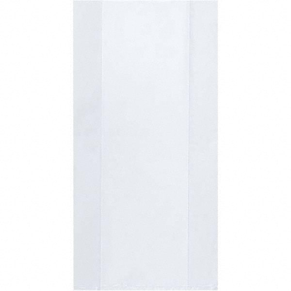 Value Collection - Pack of (500), 10 x 24", 3 mil Gusseted Poly Bags - Top Tool & Supply