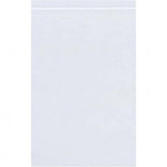 Value Collection - Pack of (1000), 8 x 20" 2 mil Reclosable Poly Bags - Top Tool & Supply