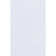 Value Collection - Pack of (1000), 4 x 24" 4 mil Reclosable Poly Bags - Top Tool & Supply