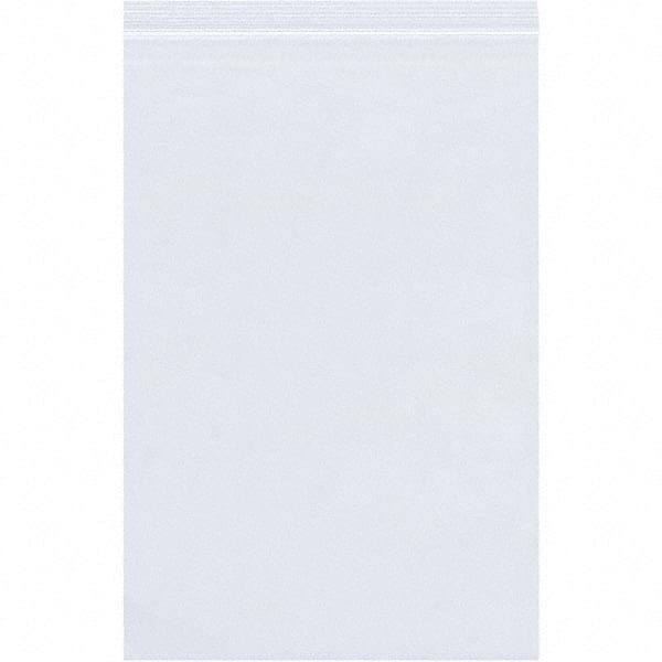 Value Collection - Pack of (500), 8 x 30" 4 mil Reclosable Poly Bags - Top Tool & Supply