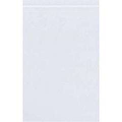 Value Collection - Pack of (500), 8 x 30" 4 mil Reclosable Poly Bags - Top Tool & Supply