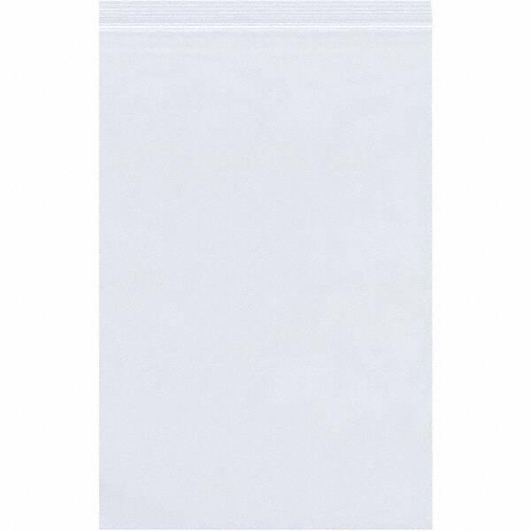 Value Collection - Pack of (1000), 4 x 8" 2 mil Reclosable Poly Bags - Top Tool & Supply