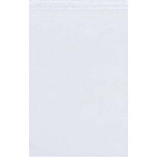 Value Collection - Pack of (1000), 8 x 9" 4 mil Reclosable Poly Bags - Top Tool & Supply