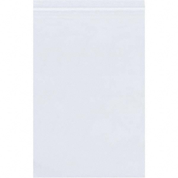 Value Collection - Pack of (1000), 4 x 24" 2 mil Reclosable Poly Bags - Top Tool & Supply