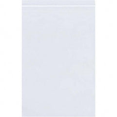 Value Collection - Pack of (500), 8 x 20" 4 mil Reclosable Poly Bags - Top Tool & Supply