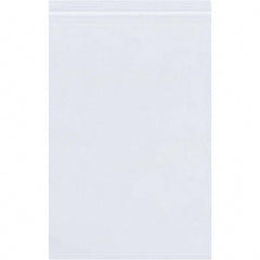 Value Collection - Pack of (500), 8 x 18" 8 mil Reclosable Poly Bags - Top Tool & Supply