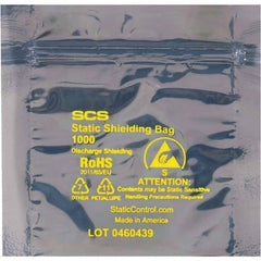 Value Collection - Pack of (100), 8 x 8" 3 mil Anti-Static Poly Bags - Top Tool & Supply