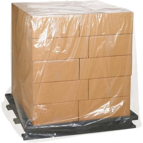 Pallet Cover Liner: 51″ Wide, 97″ Long, 49″ High Clear