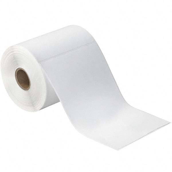 Value Collection - Pack of 12 Rolls, 230 Labels per Roll, 4" x 6-1/2" White Paper Thermal Labels - Top Tool & Supply