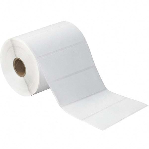 Value Collection - Pack of 12 Rolls, 960 Labels per Roll, 4" x 1-1/2" White Paper Thermal Labels - Top Tool & Supply