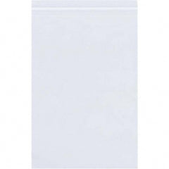 Value Collection - Pack of (1,000), 6 x 8", 4 mil Reclosable Poly Bags - Top Tool & Supply