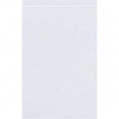 Value Collection - Pack of (1000), 4 x 12" 6 mil Reclosable Poly Bags - Top Tool & Supply