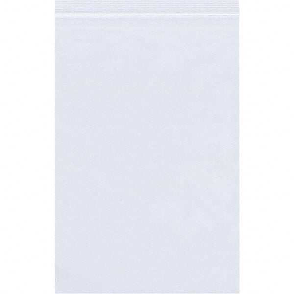 Value Collection - Pack of (100), 9 x 12" 4 mil Reclosable Poly Bags - Top Tool & Supply