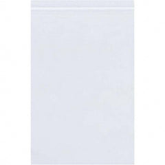 Value Collection - Pack of (1000), 5 x 12" 6 mil Reclosable Poly Bags - Exact Industrial Supply