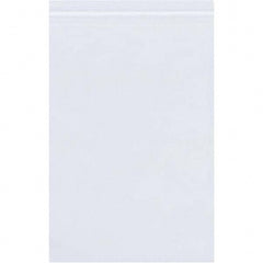 Value Collection - Pack of (1000), 4 x 18" 6 mil Reclosable Poly Bags - Top Tool & Supply