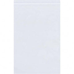 Value Collection - Pack of (1000), 6 x 10" 4 mil Reclosable Poly Bags - Top Tool & Supply