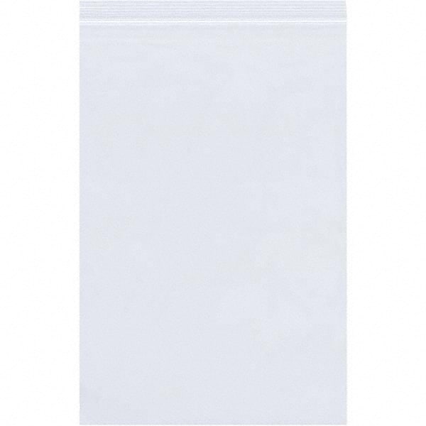 Value Collection - Pack of (1000), 4 x 20" 4 mil Reclosable Poly Bags - Top Tool & Supply