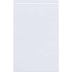 Value Collection - Pack of (1000), 4 x 20" 4 mil Reclosable Poly Bags - Top Tool & Supply