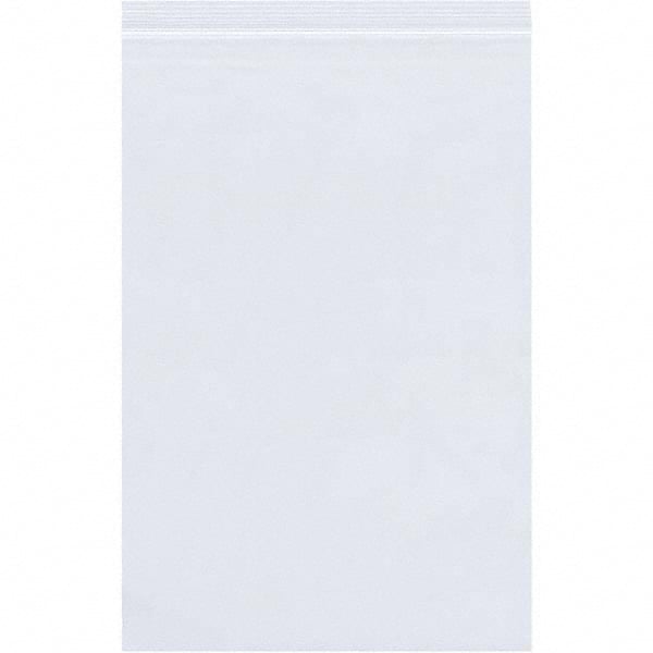 Value Collection - Pack of (1000), 5 x 16" 4 mil Reclosable Poly Bags - Top Tool & Supply