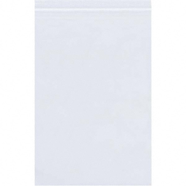 Value Collection - Pack of (1000), 8 x 5" 4 mil Reclosable Poly Bags - Top Tool & Supply