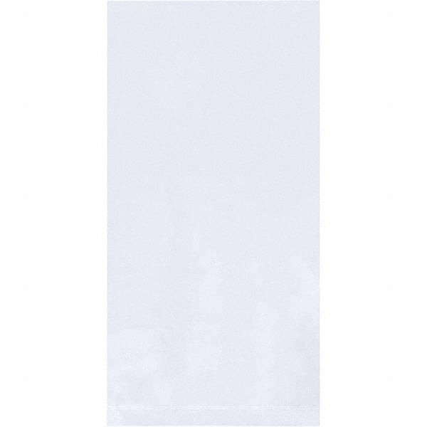 Value Collection - Pack of (1000), 4 x 52" 1-1/2 mil Flat Poly Bags - Top Tool & Supply