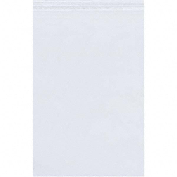 Value Collection - Pack of (500), 10 x 20" 2 mil Reclosable Poly Bags - Top Tool & Supply