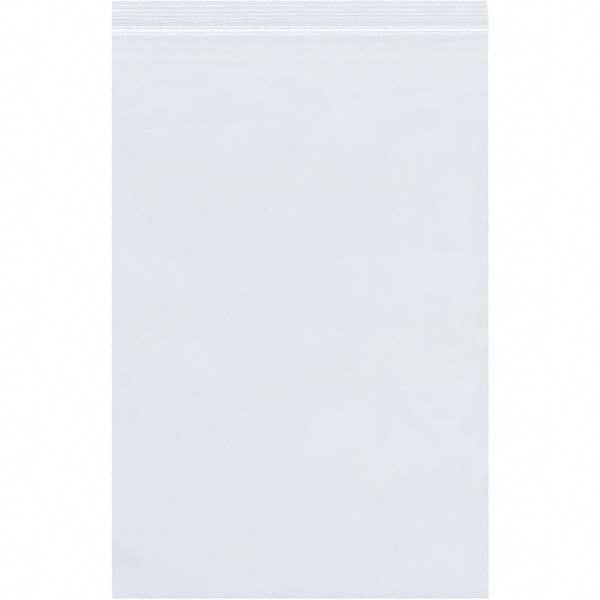 Value Collection - Pack of (500), 8 x 18" 6 mil Reclosable Poly Bags - Top Tool & Supply