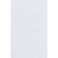 Value Collection - Pack of (500), 8 x 18" 6 mil Reclosable Poly Bags - Top Tool & Supply