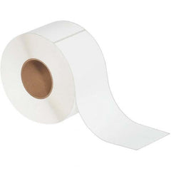 Value Collection - Pack of 4 Rolls, 500 Labels per Roll, 4" x 12" White Matte Coated Facestock Thermal Labels - Top Tool & Supply