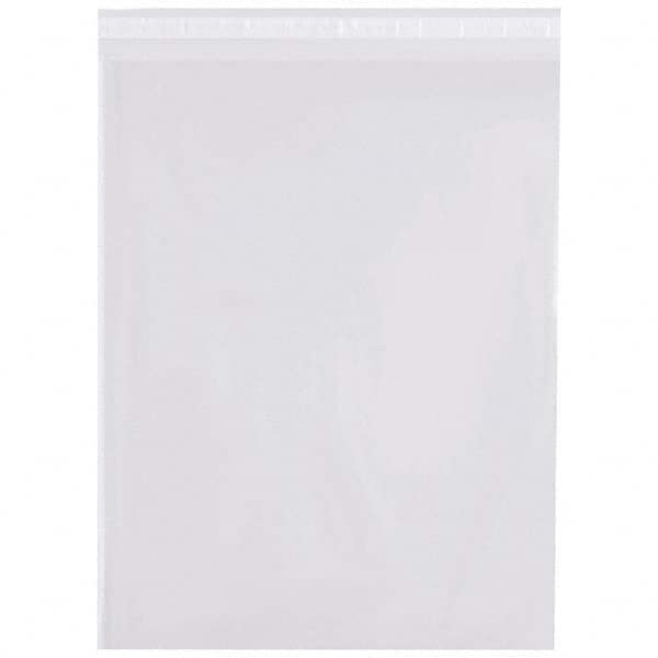 Value Collection - Pack of (500), 12 x 15" 4 mil Resealable Poly Bags - Top Tool & Supply