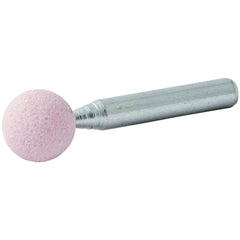 Merit Abrasives - Mounted Points Point Shape Code: B121 Point Shape: Ball - Top Tool & Supply