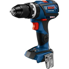 Bosch - 18 Volt 1/2" Keyless Chuck Cordless Hammer Drill - 0 to 28,500 BPM, 0 to 600 & 0 to 1,900 RPM, Reversible - Top Tool & Supply