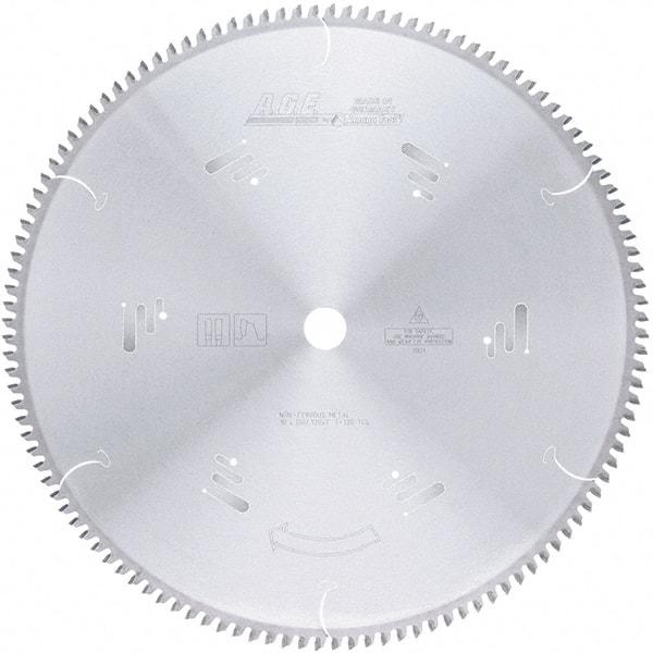 Amana Tool - 18" Diam, 1" Arbor Hole Diam, 120 Tooth Wet & Dry Cut Saw Blade - Carbide-Tipped, Clean Action, Standard Round Arbor - Top Tool & Supply